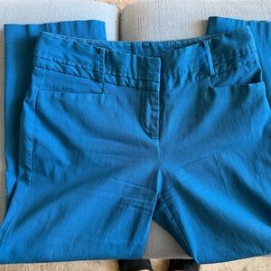 Worthington Women’s Slim Fit Ankle Length Pants Cobalt Blue